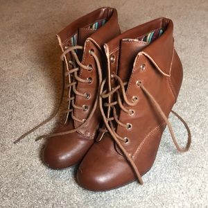 Adorable brown booties
